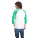 6251 Next Level Apparel KELLY GREEN/ WHT