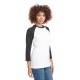 6251 Next Level Apparel BLACK/ WHITE