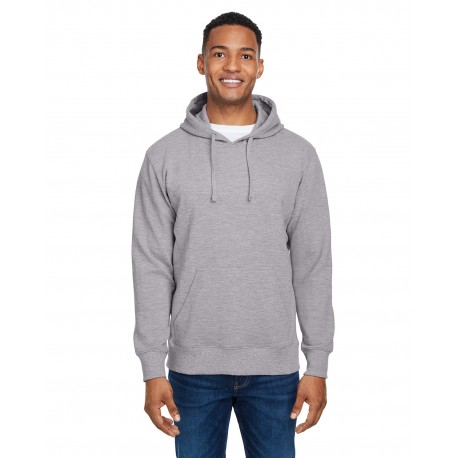 JA8706 J America JA8706 Ripple Fleece Pulllover Hooded Sweatshirt OXFORD