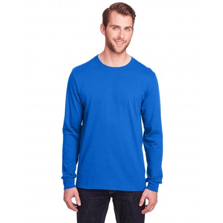 IC47LSR Fruit of the Loom IC47LSR Adult Iconic Long Sleeve T-Shirt ROYAL