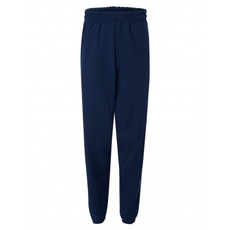 P650 Hanes P650 Polyester Fleece Pant NAVY