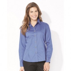 FeatherLite 5283 Women's Long Sleeve Stain-Resistant Tapered Twill Shirt
