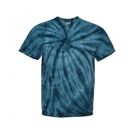200CY Dyenomite 200CY Cyclone Pinwheel Tie-Dyed T-Shirt NAVY
