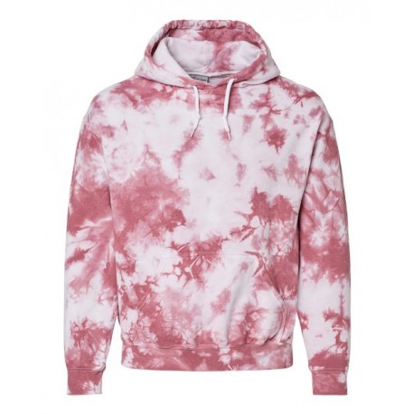 680VR Dyenomite 680VR Blended Hooded Sweatshirt Begonia Crystal