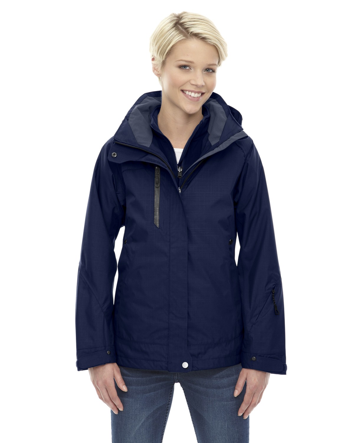 North End 78178 Ladies' Caprice 3-In-1 Jacket With Soft Shell Liner