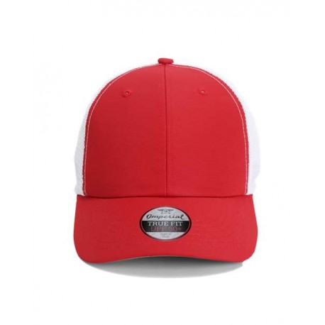 X210SM Imperial X210SM The Original Sport Mesh Cap RED/ WHITE
