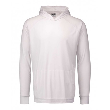 20450Y MV Sport 20450Y Youth Sunproof Hooded Long Sleeve T-Shirt WHITE