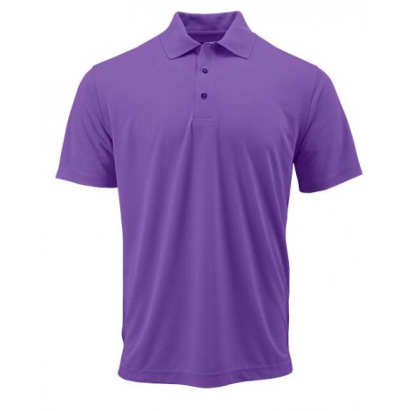 100 Paragon 100 Saratoga Performance Mini Mesh Polo GRAPE