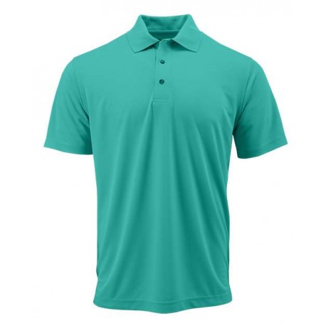 100 Paragon 100 Saratoga Performance Mini Mesh Polo Seagreen