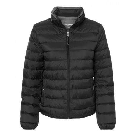 211137 Weatherproof 211137 Women's Poly-Fill PAX Puffer Jacket BLACK