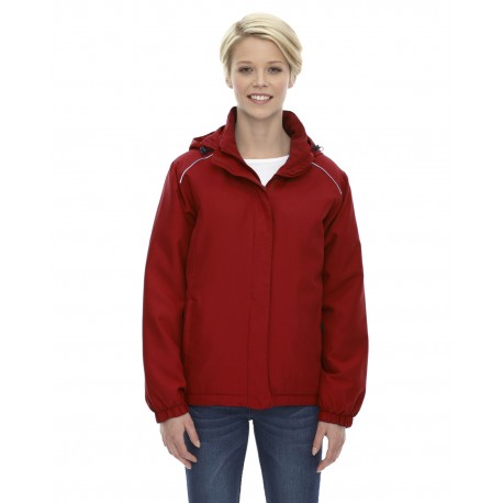 78189 Core 365 78189 Ladies' Brisk Insulated Jacket CLASSIC RED 850