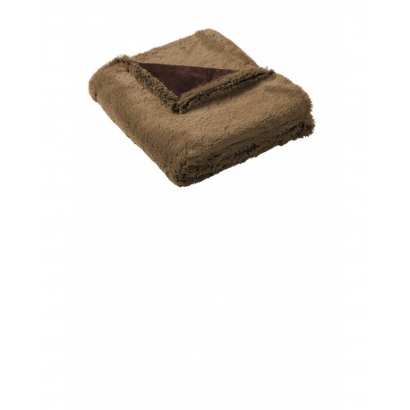BP45 Port Authority BP45 Faux Fur Blanket Marshmallow