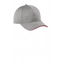 STC44 Sport-Tek Vintage Heather/ True Red