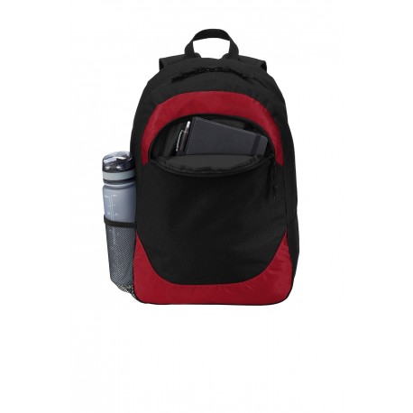 BG217 Port Authority BG217 Circuit Backpack Rich Red/ Black