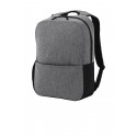 BG218 Port Authority Heather Grey/ Black