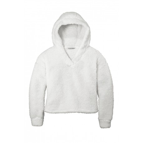 L132 Port Authority L132 Ladies Cozy Fleece Hoodie Marshmallow
