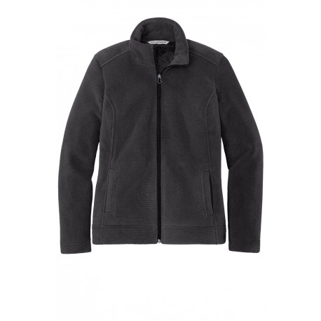 L211 Port Authority L211 Ladies Ultra Warm Brushed Fleece Jacket Graphite/ Deep Black