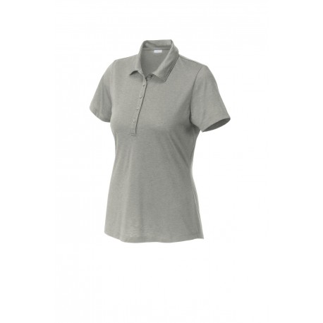 LST530 Sport-Tek LST530 Ladies PosiCharge Strive Polo SILVER