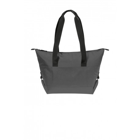 BG516 Port Authority BG516 18-Can Collapsible Cooler Charcoal/ Dark Charcoal