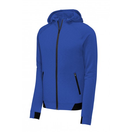 ST570 Sport-Tek ST570 PosiCharge Strive Hooded Full-Zip TRUE ROYAL
