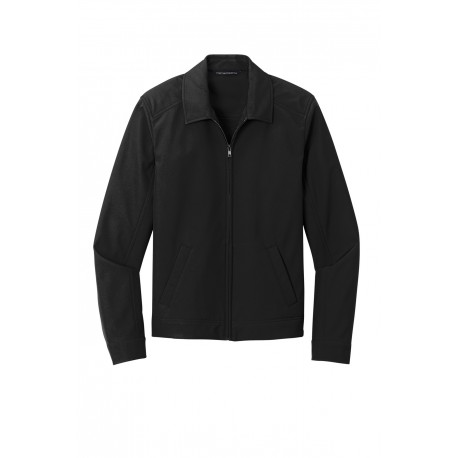 J417 Port Authority J417 Mechanic Soft Shell Jacket BLACK