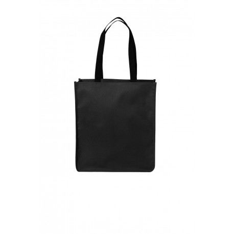 BG431 Port Authority BG431 Upright Essential Tote BLACK