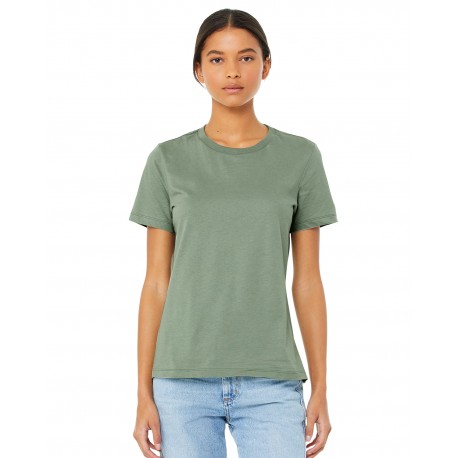 B6400 Bella + Canvas B6400 Ladies' Relaxed Jersey Short-Sleeve T-Shirt SAGE