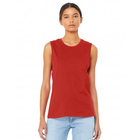 B6003 Bella + Canvas B6003 Ladies' Jersey Muscle Tank RED