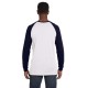 3000C Bella + Canvas WHITE/ NAVY