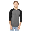 3000C Bella + Canvas DEEP HTHR/ BLACK