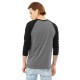 3000C Bella + Canvas DEEP HTHR/ BLACK