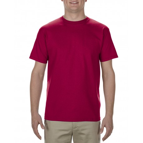 AL1701 American Apparel AL1701 Adult 5.5 oz., 100% Soft Spun Cotton T-Shirt CARDINAL