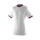 710 Augusta Sportswear WHITE/ MAROON