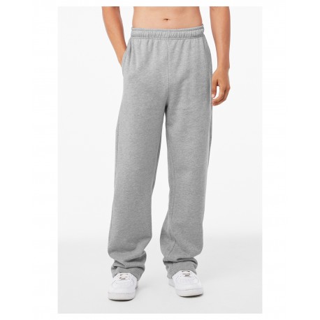 3725 Bella + Canvas 3725 Unisex Straight-Leg Sweatpant ATHLETIC HEATHER