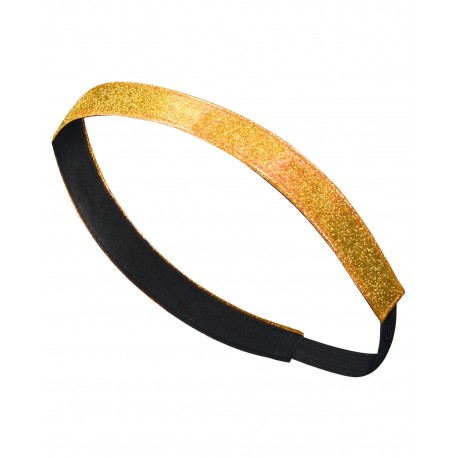 6703 Augusta Sportswear 6703 Glitter PU Headband GOLD