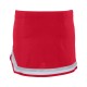9146 Augusta Sportswear RED/ WH/ MTL SLV