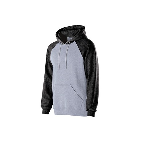 229179 Holloway 229179 Adult Cotton/Poly Fleece Banner Hoodie 