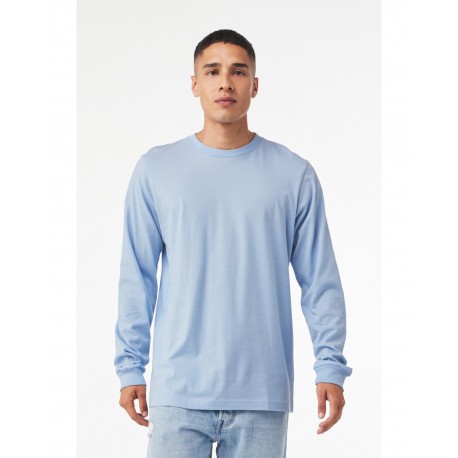 3501 Bella + Canvas 3501 Unisex Jersey Long-Sleeve T-Shirt BABY BLUE