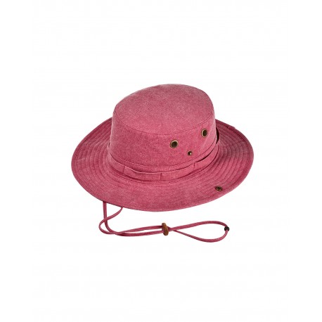 AP1923 Authentic Pigment AP1923 Pigment Dyed Boonie NAUTCL RED/ KHKI