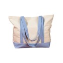 BE004 BAGedge NATURAL/ LT BLUE