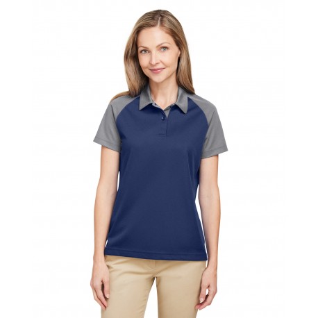 TT21CW Team 365 TT21CW Ladies' Command Snag-Protection Colorblock Polo SP DK NV/ SP GRP