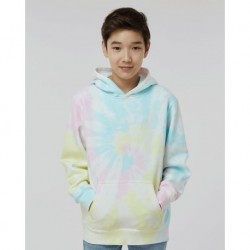 Independent Trading Co. PRM1500TD Youth Midweight Tie-Dye Hooded Pullover
