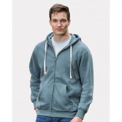 MV Sport 22132 Vintage Fleece Full-Zip Hooded Sweatshirt