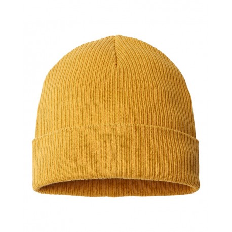 NELSON Atlantis Headwear NELSON Sustainable Knit Mustard Yellow