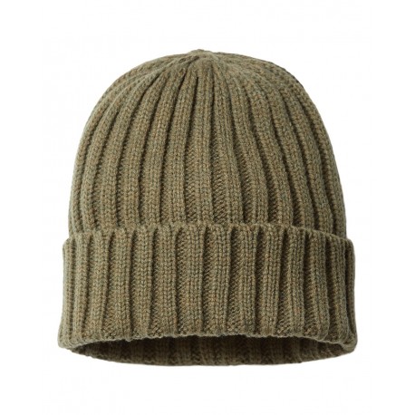 SHORE Atlantis Headwear SHORE Sustainable Cable Knit OLIVE