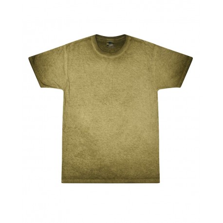 1310 Colortone 1310 Oil Wash T-Shirt GREEN