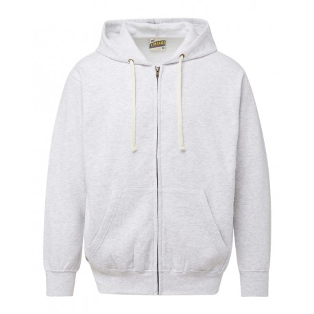 22132 MV Sport 22132 Vintage Fleece Full-Zip Hooded Sweatshirt ASH