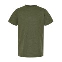 235 Tultex Heather Military Green