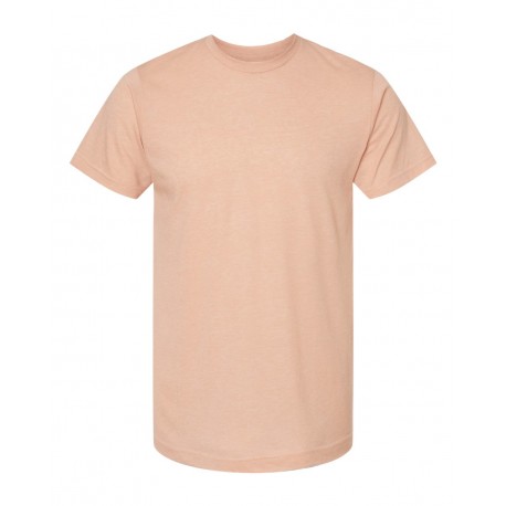 241 Tultex 241 Unisex Poly-Rich T-Shirt HEATHER PEACH