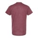 241 Tultex Heather Burgundy